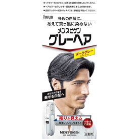 ホーユー　｢メンズビゲン｣グレーヘアダークグレー