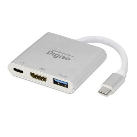 プリンストン　［USB−C　オス→メス　HDMI／　USB−A／　USB−C］USB　PD対応　60W　変換アダプタ　RPUD-PDC1H