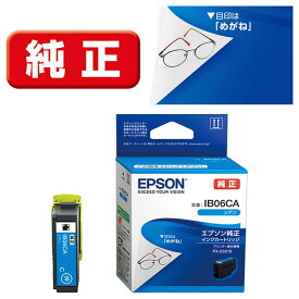 エプソン　EPSON　インクカートリッジ　シアン　IB06CA