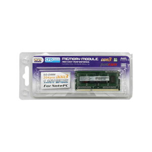 CFD@ݗp i204pin/DDR3L SO-DIMM/DDR3L-1600/4G/d1.35V)@D3N1600PS-L4G