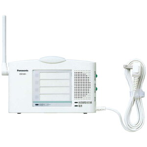 パナソニック　Panasonic　小電力型ワイヤレスコール　卓上受信器（受信4表示付）　ECE1601P