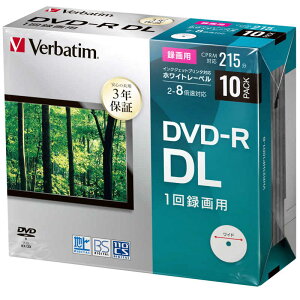 VERBATIMJAPAN@^pDVD|R@DL@8D5GB@10iXP[Xj@VHR21HP10D1-B