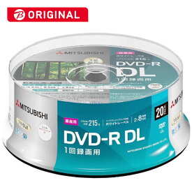 VERBATIMJAPAN　録画用DVD−R　DL　8．5GB　20枚（スピンドル）　VHR21HP20SD1-B