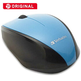 VERBATIMJAPAN　ワイヤレスBlue　LEDマウス（3ボタン・ブルー）　MUSWBLBV3