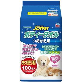 アースペット　ジョイペット ボディータオルペット用詰替 100枚