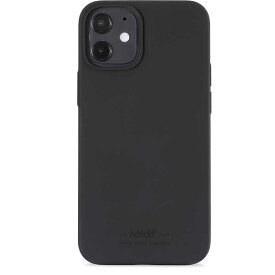 HOLDIT　iPhone12mini用ソフトタッチシリコーンケース　ブラック　Black　14763