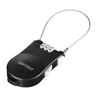 BUFFALO　ワイヤー巻き取り式ダイヤルロック　BSL10