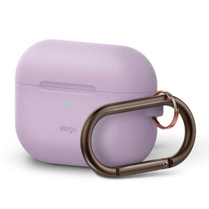 ELAGO�@ORIGINAL HANG �J���r�i�t�P�[�X for AirPods Pro (Lavender)�@EL_APPCSSCOH_LV
