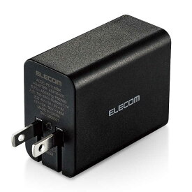 エレコム　ELECOM　AC−USB充電器　ノートPC・タブレット対応　65W　［1ポート：USB−C／USB　PD対応］ブラック　ACDC-PD1165BK