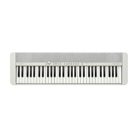 カシオ　CASIO　キーボード Casiotone（カシオトーン） ホワイト [61鍵盤]　CT-S1WE