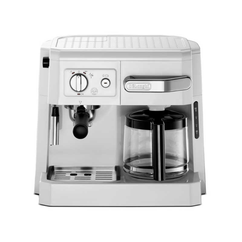 【未使用品】 デロンギ ｢エスプレッソマシン兼用｣コーヒーメーカー 男性に人気 BCO410J-W
