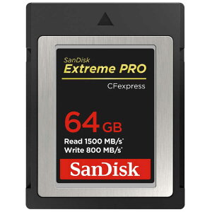 TfBXN@SanDisk@GNg[@v@CFexpress@Type@B@J[h@64GB@SDCFE-064G-JN4NN