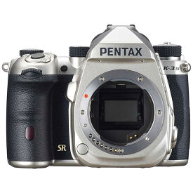 リコー　RICOH　PENTAX　K−3　Mark　III　デジタル一眼レフカメラ　シルバー　［ボディ単体］　K-3 Mark III ボディ シルバー