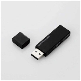 エレコム　ELECOM　USBメモリー 16GB USB2.0 キャップ式 (ブラック)　MF-MSU2B16GBK