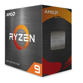 AMD　〔CPU〕AMD Ryzen 9 5900X W/O Cooler (12C/24T3.7GHz105W)【CPUクーラー別売】　100-100000061WOF