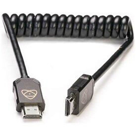 アトモス　ATOMFLEX PRO HDMI COILED CABLE (Full to Full 30cm) 　ATOM4K60C5