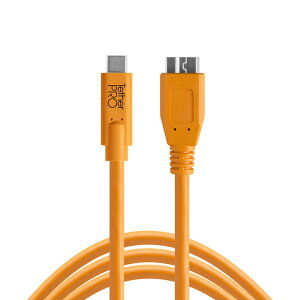 �e�U�[�c�[���Y�@USB�P�[�u�� TetherPro USB-C to 3.0 Micro-B15(4.6m)�@CUC3315-ORG