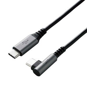 �G���R���@ELECOM�@L�^ 1.5m[USB-C �� USB-C]2.0�P�[�u�� �[�d�E�]�� USB PD�Ή� 60W�@U2C-CCL15NBK