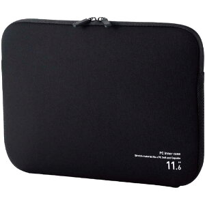 エレコム ELECOM PC用インナーバッグ ネオプレン 11.6インチ ブラック BM-IBNP11RBK