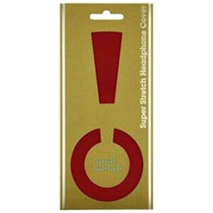 MIMIMAMO ヘッドフォンカバー(Lサイズ) MHC-002-RD (レッド)