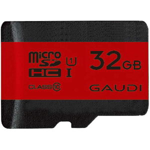 GAUDI microSDHCカード (Class10/32GB) GMSDHCU1A32G