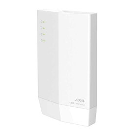 BUFFALO　無線LAN(Wi-Fi)中継機【コンセント直挿型】 1201+573Mbps ホワイト [Wi-Fi 6(ax)/ac/n/a/g/b]　WEX-1800AX4