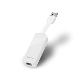 TPLINK　[USB-A オス→メス LAN]3.0変換アダプタ Giga対応 UE300 ホワイト　UE300