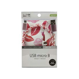 コンピューケースジャパン　充電・通信ケーブル/microUSBケーブル(micro USB ⇔ USB-A)　JCBM1015