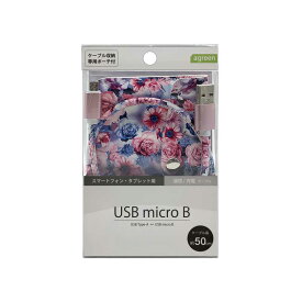 コンピューケースジャパン　充電・通信ケーブル/microUSBケーブル(micro USB ⇔ USB-A)　JCBM1017