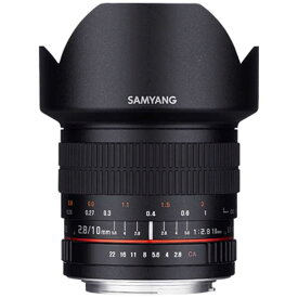 SAMYANG　カメラレンズ APS-C用 ［キヤノンEF /単焦点レンズ］ ブラック　10mm F2.8 ED AS NCS CS