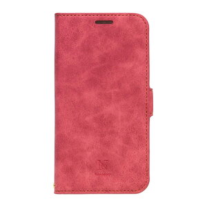 �i�`�������f�U�C���@iPhone 12/12 Pro 6.1�C���`�Ή��蒠�^�P�[�X Style Natural Red�@IP20_61VS05
