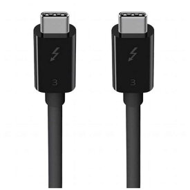 BELKIN　0.5m[Thunderbolt 3(USB-C)⇔Thunderbolt 3(USB-C)]　F2CD084bt0.5MBK