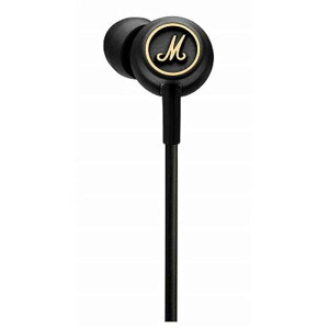 MARSHALL�@�C���z�� �J�i���^ �u���b�N&�u���X [��3.5mm �~�j�v���O]�@MODE EQ BLACK AND BRASS