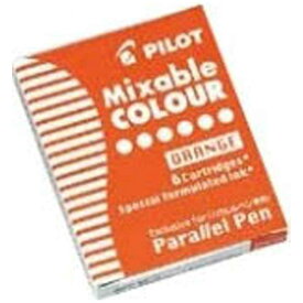パイロット　[カートリッジインキ] パラレルペン専用カートリッジインキ オレンジ　IRFP6SO