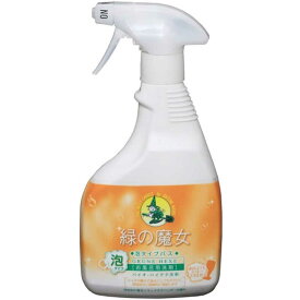 三宝　緑の魔女泡タイプバス本体 450ml