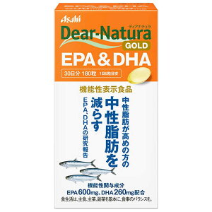 �A�T�q�O���[�v�H�i�@Dear-Natura�i�f�B�A�i�`�����j�f�B�A�i�`�����S�[���h EPA&DHA 30���� 180�� �@�\���\���H�i