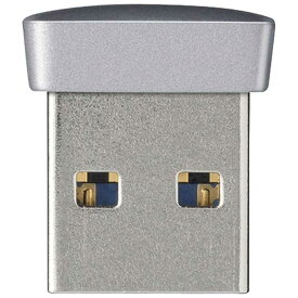 BUFFALO　USB3．0メモリ　小型・軽量タイプ　RUF3−PSシリーズ（64GB・シルバー）　RUF3-PS64G-SV