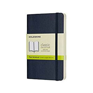 MOLESKINE�@�J���[�m�[�g �m�[�g�u�b�N �\�t�g�J�o�[ �v���[��(���n) S�u���[ Pocket�@QP613B20