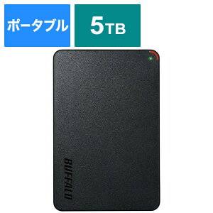 BUFFALO@USB3.1(Gen.1)Ή |[^uHDD 5TB ubN@HD-PCFS5.0U3-GBA