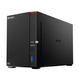 BUFFALO　NAS［8TB搭載 /2ベイ］ LinkStation 2.5GbE搭載 高速モデル ブラック　LS720D0802