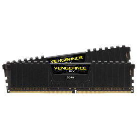 コルセア　CORSAIR　増設用メモリ VENGEANCE LPX ブラック[DIMM DDR4 /32GB /2枚]　CMK64GX4M2E3200C16