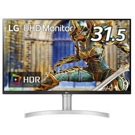 LG　PCモニター [31.5型 /4K(3840×2160） /ワイド]　32UN650-W