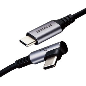 �G���R���@ELECOM�@Type-C USB-C�P�[�u�� �X�}�z�p USB(C-C) PD �F�� L���@MPA-CCL12NBK
