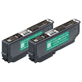 エコリカ　リサイクルインクカートリッジ エプソン用 SAT-BK互換　ECI-ESATB-2P
