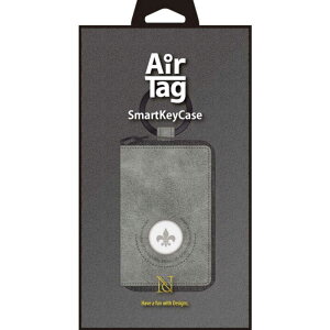 �i�`�������f�U�C���@AirTag�P�[�X Style Natural Gray �O���[�@AT-VS01