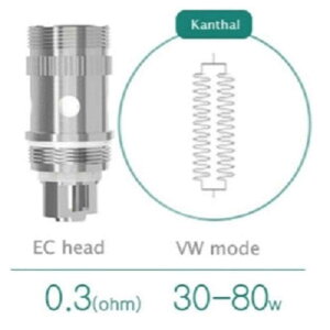 ELEAF�@Eleaf Melo2 EC�R�C�� 0.3ohm 5pcs�@LV5506200S
