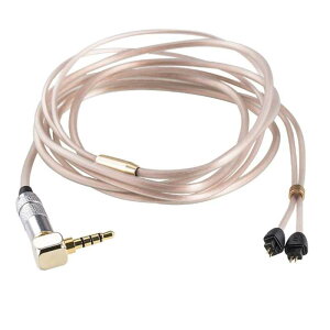 HIFIMAN�@���P�[�u�� �iRE2000�p/Custom IEM ����2pin�[�q��3.5mm�X�e���I�~�j�[�q�j1.5m�R�[�h�@BALANCEDCABLEFORRE20