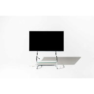 ザイトガイスト　34〜60インチ対応 テレビスタンド (壁寄せタイプ) シルバー　FSM