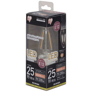 �A�C���X�I�[���}�@IRIS OHYAMA�@LED�t�B�������g�d�� ECOHiLUX(�G�R�n�C���N�X) �N���A [E12 /�d���F /1�� /25W���� /�V�����f���A�d���` /�S�����^�C�v]�@LDC2L-G-E12-FC