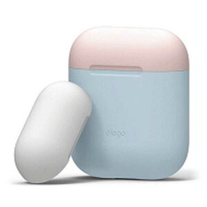 ELAGO@AIRPODS DUO Case(P[X) for AirPods elago Pastel Blue@ELAPDCSSCDCPB
